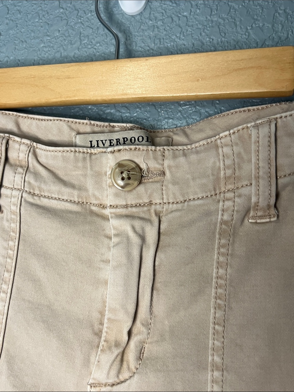 Liverpool Los Angeles Cropped Jogger Pants Size 10/30 - Picture 4 of 10